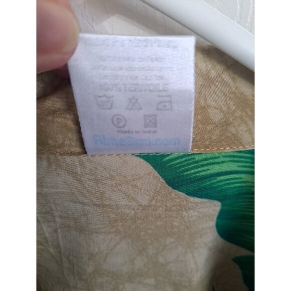 RIMA Men's 3XL Multicolor Tropical Floral Hawaiian Aloha Short Sleeve Shirt - Picture 7 of 7